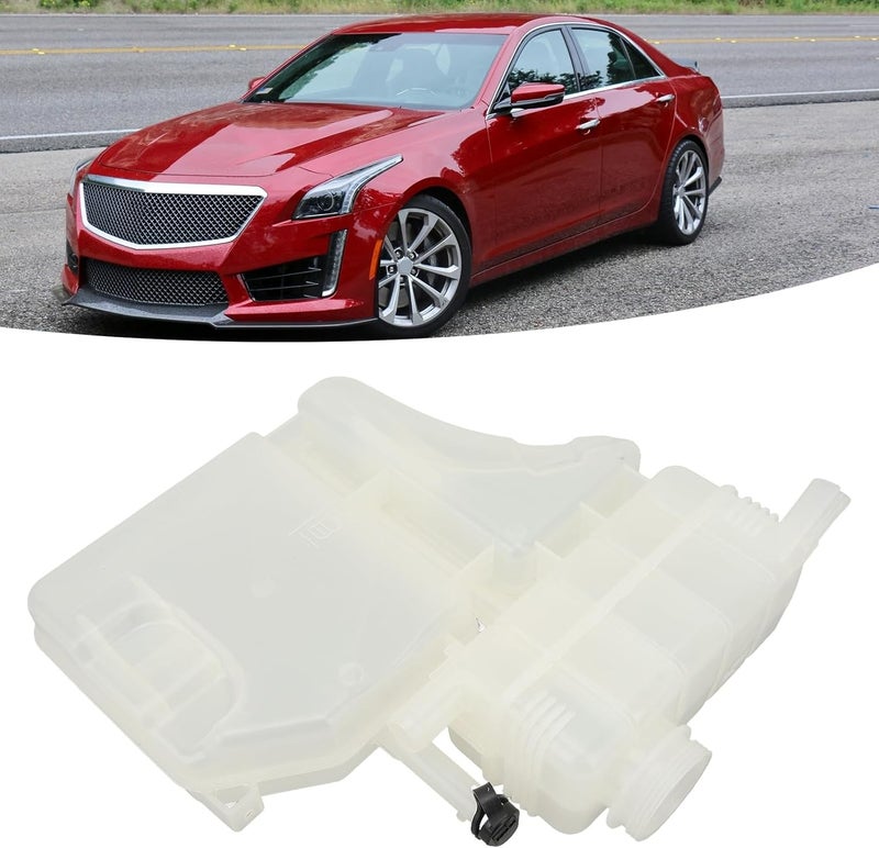 Yoidesu Engine Coolant Expansion Tank, PP Material, Fits 2016 and Up, CTS 2003-2019, ATS 2013-2019, High Performance, Keeps Engine Within Optimal Temperature Range - Image 4